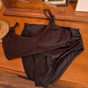 Black Bikini Set – Like New (SM/MED, 6–9)